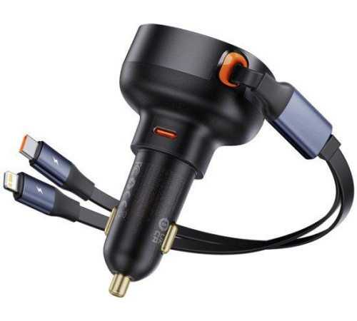 Автомобильное зарядное Baseus Enjoyment Pro 2-in-1 Car Charger C+L 60W C00057802111-00