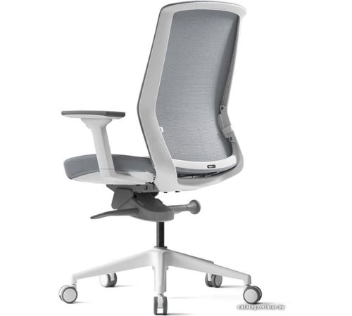 Офисное кресло Bestuhl J1 White Pl серый