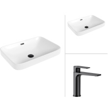 Умывальник Lauter 21441A + Reef 21CK678BS