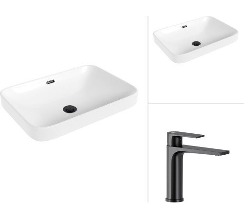 Умывальник Lauter 21441A + Reef 21CK678BS