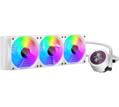 Система жидкостного охлаждения для процессора 1stPlayer TS4 360 белый