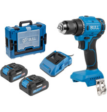Дрель-шуруповерт Bull SR 1803 1329880 с 2-мя АКБ, кейс