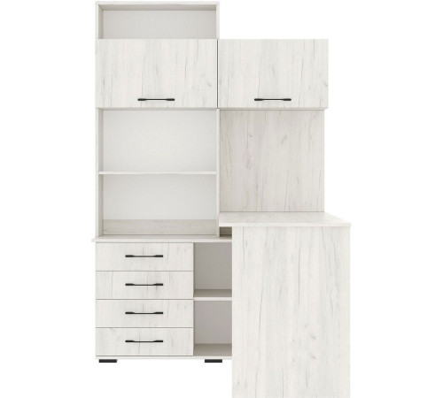 Стол Памир ПКС-11 правый крафт белый