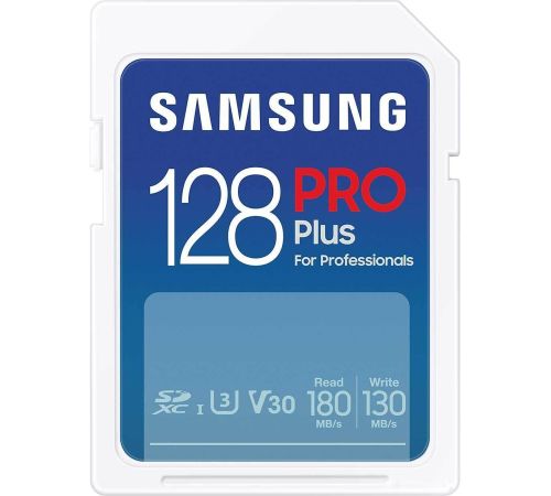 Карта памяти Samsung PRO Plus 2023 SDXC 128GB