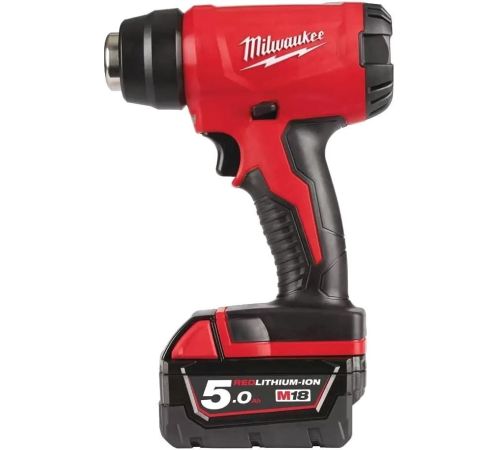 Промышленный фен Milwaukee M18 BHG-502C 4933459772 с 2-мя АКБ