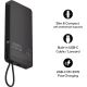 Внешний аккумулятор Momax 1-Power X Built-in USB-C IP153 20000mAh черный