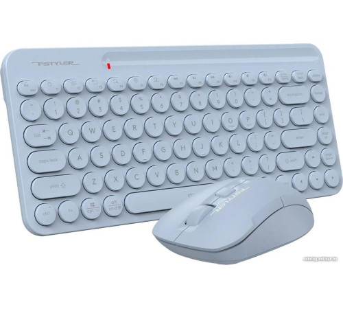 Офисный набор A4Tech Fstyler FG3200 Air2 синий