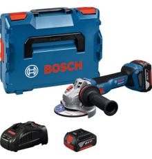 Угловая шлифмашина Bosch GWS 18V-11 S Professional 06019N4002 с 2-мя АКБ, кейс