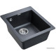 Кухонная мойка Paulmark Kante 40 PM104249-BLM черный/черный металлик