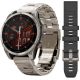 Умные часы Garmin Fenix 8 Sapphire, Titanium 47мм светло-серый, титановый ремешок