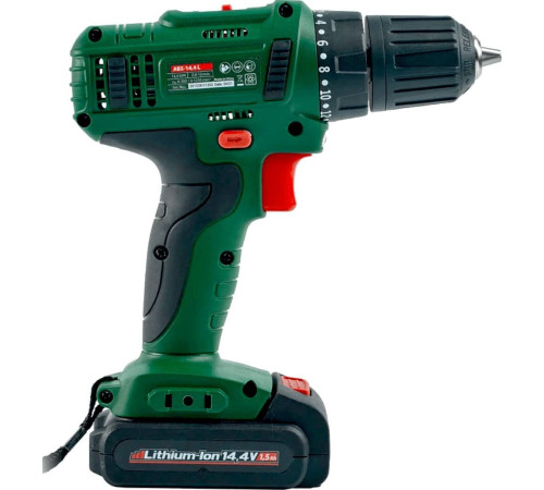 Дрель-шуруповерт DWT ABS-14.4 L-2 BMC с 2-мя АКБ, кейс