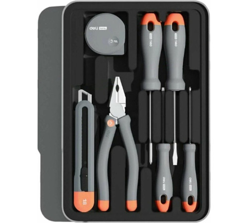 Набор домашнего мастера Deli H1001-ADE 15 предметов