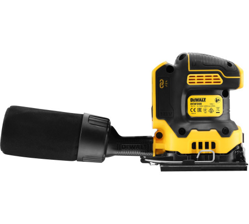 Виброшлифмашина DeWalt DCW200NT без АКБ, кейс
