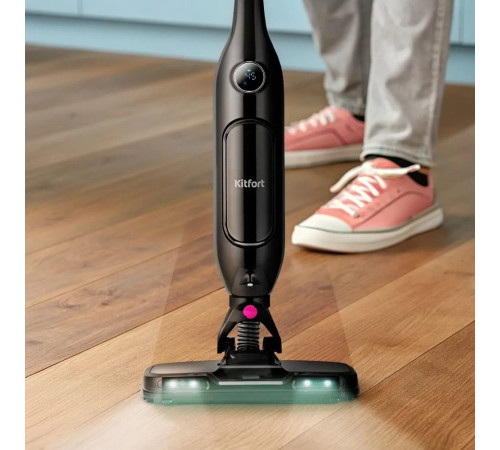 Вертикальный моющий пылесос Kitfort KT-5232