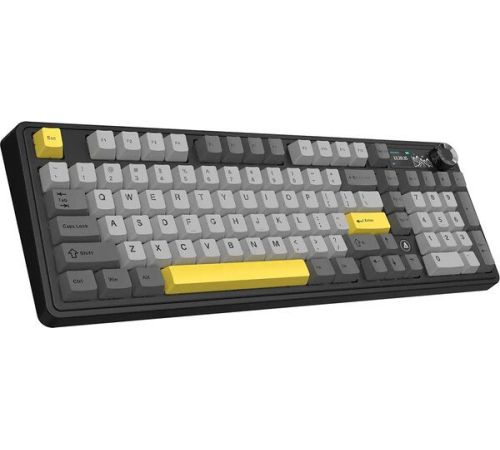 Клавиатура Ajazz AK980 V2 черный/серый/желтый, Ajazz Gift