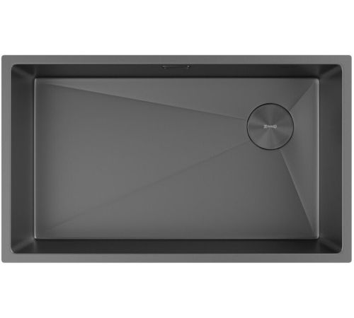 Кухонная мойка ZorG Zerox 74 U / IF Side SF Zurinox PVD Gunblack