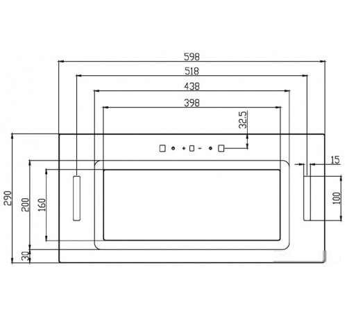 Кухонная вытяжка Schtoff Wanda 60 белый