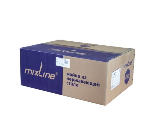 Кухонная мойка Mixline 548569 черный графит, 3 мм