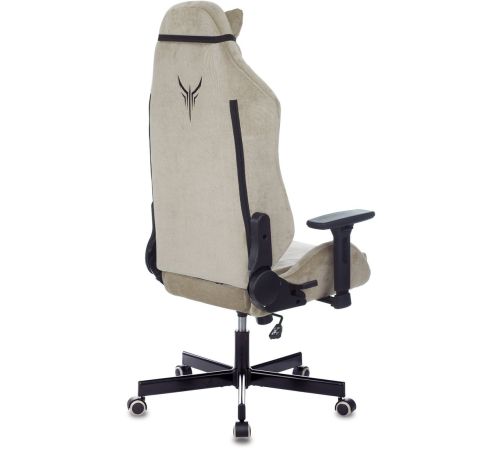 Игровое геймерское кресло Knight N1 Fabric бежевый Light-21
