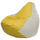 Кресло-мешок Flagman Груша Мини L Г0.1-266 желтый/белый
