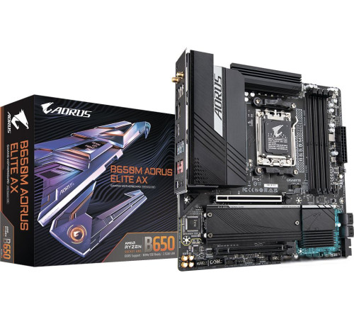 Материнская плата Gigabyte B650M Aorus Elite AX rev. 1.0