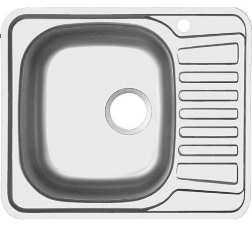 Кухонная мойка Ukinox Комфорт COM580.480 --GT6K 2L-