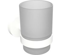 Стакан для зубной щетки и пасты Bemeta White 104110014