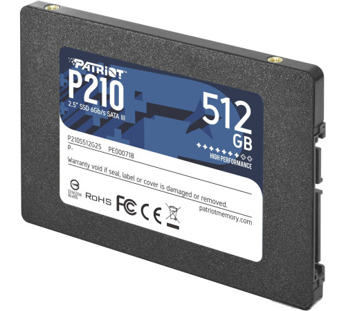 SSD Patriot P210 512GB P210S512G25