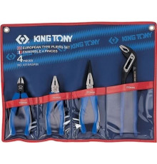Набор пассатижей King Tony 42104GP01 4 предмета