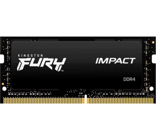 Оперативная память Kingston FURY Impact 32GB DDR4 SODIMM PC4-25600 KF432S20IB/32