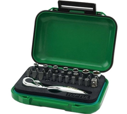 Набор торцевых головок и бит Toptul GABW3001 30 предметов