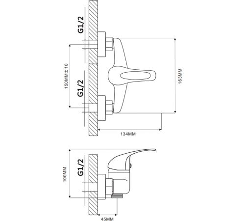 Смеситель Ekko E90109