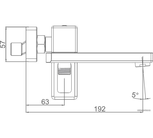 Смеситель Gappo G3217-9