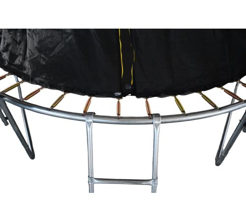 Батут GoUP Elite 10FT с сеткой и лестницей, красный