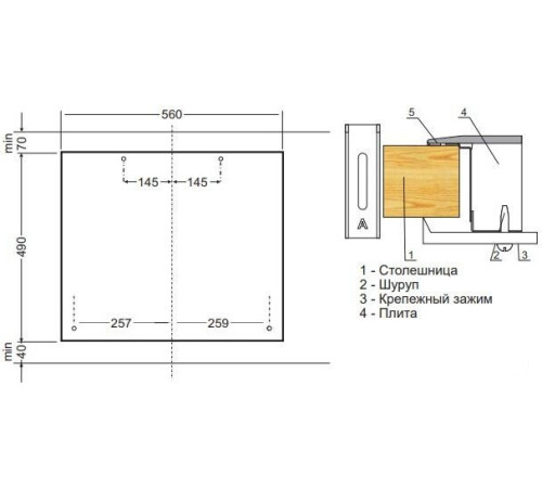 Варочная панель Hansa BHKW651599