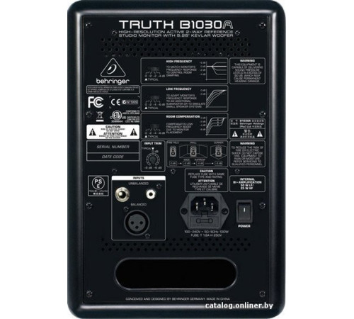 Монитор ближнего поля Behringer TRUTH B1030A