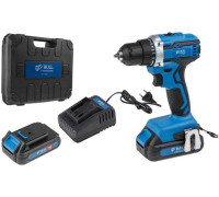 Дрель-шуруповерт Bull SR 1803 с 2-мя АКБ, кейс