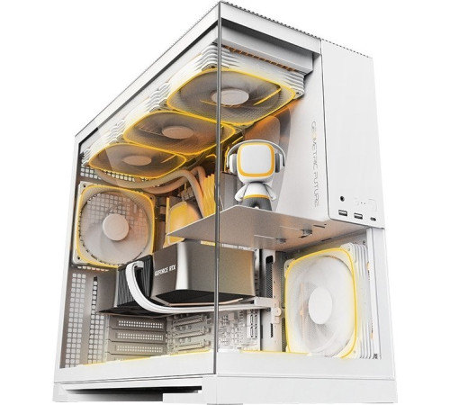 Корпус Geometric Future Model 5 5FAN белый