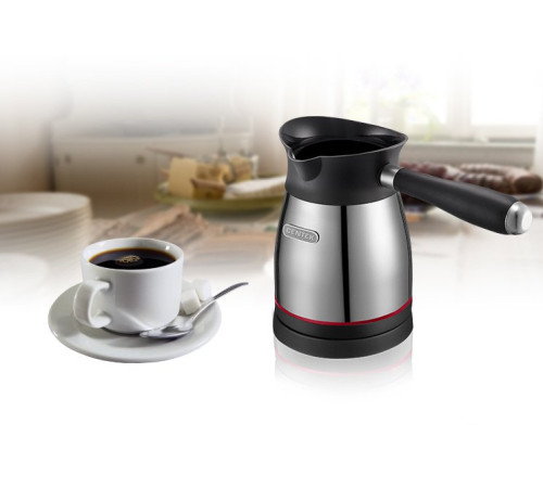 Электрическая турка CENTEK CT-1098 SS нержавеющая сталь