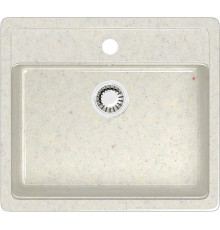 Кухонная мойка MARRBAXX Карельский камень модель 9/Q7 F009Q007 белый/хлопок