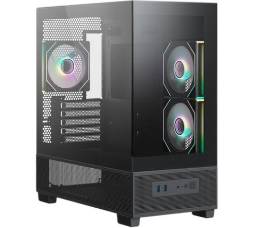Корпус XASTRA Q500M 3ARGB-FG-C10-UC черный