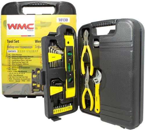 Универсальный набор инструментов WMC Tools 10130 130 предметов
