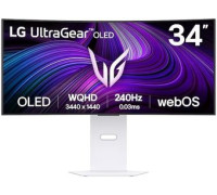 Smart монитор LG UltraGear OLED 34GX90SA-W
