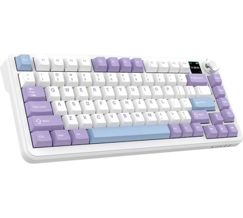 Клавиатура Ajazz AK820 Max Plus фиолетовый/белый/синий, Ajazz Murad