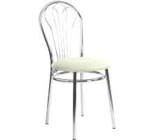 Стул Белс Венус Chrome V 450350/V18 кожзам бежевый