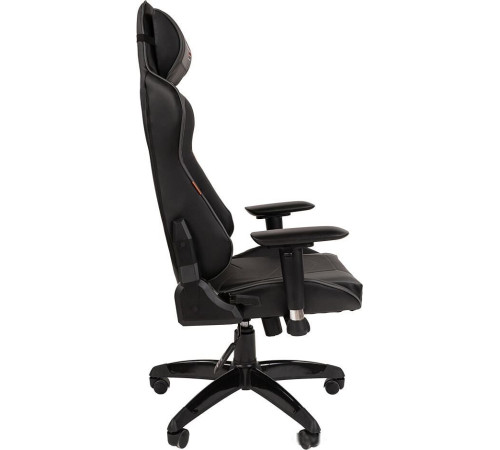 Кресло CHAIRMAN Game 44 черный/серый