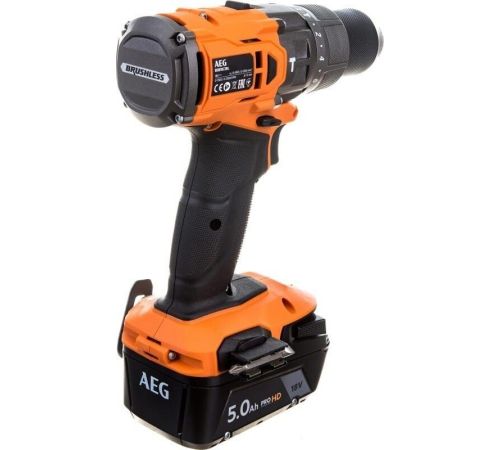 Ударная дрель-шуруповерт AEG Powertools BSB 18C3BL-502C 4935478939 с 2-мя АКБ 5 Ач, кейс