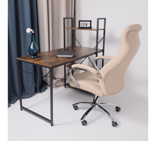 Офисное кресло AksHome Mastif Eco экокожа, бежевый