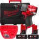 Дрель-шуруповерт Milwaukee M12 FUEL M12FDD2-402X 4933479874 с 2-мя АКБ 4 Ач, кейс
