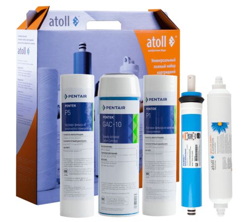 Комплект картриджей Atoll №102 STD для A-550, A-560